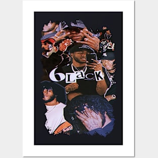 6lack Posters and Art